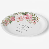 Assiettes En Carton Mariage (Angle)