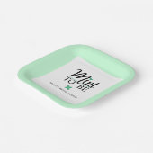 Assiettes En Carton Mariage à croquer Shower de mariage (Angulaire)