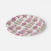 Assiettes En Carton Mariage à la casquette Cuisine Motif (Angle)