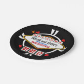 Assiettes En Carton Mariage à Vegas Casino Favoriser Poker Chip (Angle)