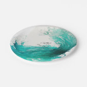 Assiettes En Carton Mariage abstrait (Angle)