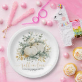 Assiettes En Carton Mariage automnal (Fête)