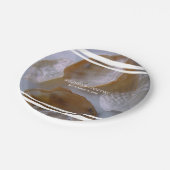 Assiettes En Carton Mariage Beach Clams (Angle)