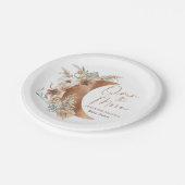 Assiettes En Carton Mariage Bohème sous la Lune (Angle)