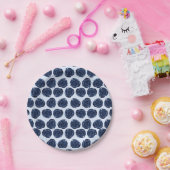 Assiettes En Carton Mariage Campagnard Chic aux Vignes de Rose Aquarel (Fête)