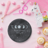 Assiettes En Carton Mariage céleste de nuit étoilé (Fête)