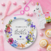 Assiettes En Carton Mariage champêtre Purple Blue Red (Fête)