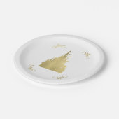 Assiettes En Carton Mariage Conte de Fée Château Drapeau Princesse Feu (Angle)