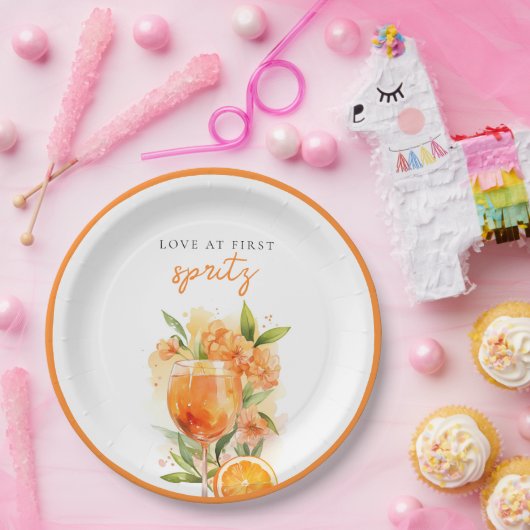 Assiettes En Carton Mariage coup de foudre Bridal Shower (Fête)