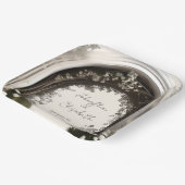 Assiettes En Carton Mariage d'arche botanique romantique (Angulaire)