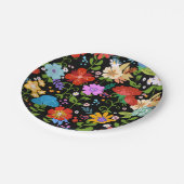 Assiettes En Carton Mariage d'art populaire mexicain (Angle)