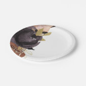 Assiettes En Carton Mariage de automne Gras Fleurs de Glam Moderne Flo (Angle)