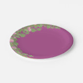 Assiettes En Carton mariage de baby shower rose (Angle)