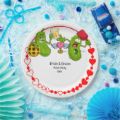 Assiettes En Carton Mariage de basket-ball (Fête)