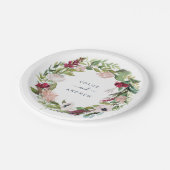 Assiettes En Carton Mariage de Breeze tropical (Angle)
