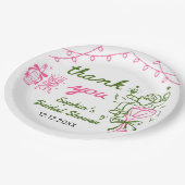 Assiettes En Carton Mariage de Noël Dessiné à la Main (Angle)