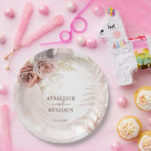 Assiettes En Carton Mariage de Pampas Grass Terracotta Boho (Fête)