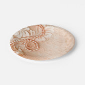 Assiettes En Carton Mariage de perles et dentelles | pêche parfaite (Angle)