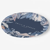 Assiettes En Carton Mariage frontière sauvage et capricieuse ID1110 (Angle)