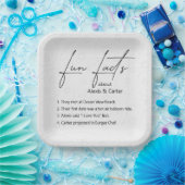 Assiettes En Carton Mariage Fun Facts On Embossed Floral (Fête)