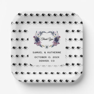 Assiettes En Carton Mariage Halloween