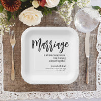 💍 Mariage humoristique minimaliste Élégant