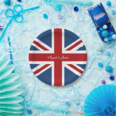 Assiettes En Carton Mariage indicateur Union Jack (Fête)
