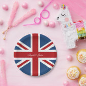 Assiettes En Carton Mariage indicateur Union Jack (Fête)
