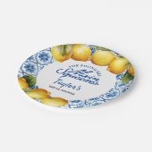 Assiettes En Carton Mariage Lemon (Angle)