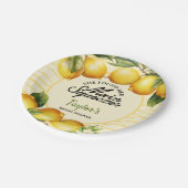 Assiettes En Carton Mariage Lemon Shower (Angle)