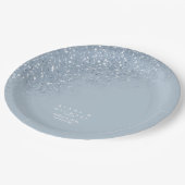 Assiettes En Carton Mariage Lt Dusty Blue ID889 (Angle)