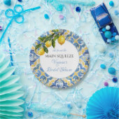 Assiettes En Carton Mariage Méditerranéen au Citron, le Squeeze (Fête)