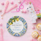 Assiettes En Carton Mariage Méditerranéen au Citron, le Squeeze (Fête)
