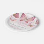 Assiettes En Carton Mariage Moderne Il Me Donne Des Papillons Salle (Angle)