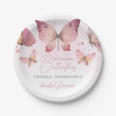 Assiettes En Carton Mariage Moderne Il Me Donne Des Papillons Salle De (Devant)