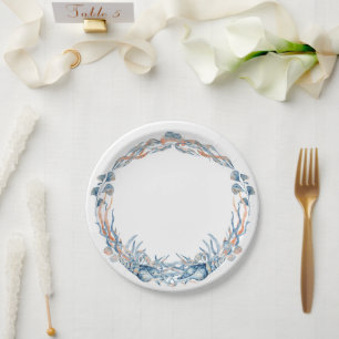Assiettes En Carton Mariage Nautique Serrurier