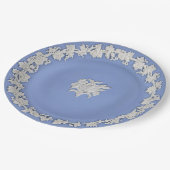 Assiettes En Carton Mariage ou fête prénatale de style Wedgwood en jas (Angle)