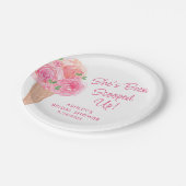 Assiettes En Carton Mariage Réception de Fiançailles avec Thème de Gla (Angle)