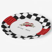 Assiettes En Carton Mariage Rockabilly (Angle)