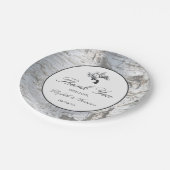 Assiettes En Carton Mariage Rustic Silver Birch Tree (Angle)