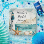 Assiettes En Carton Mariage Thème Phare Nautilus (Fête)