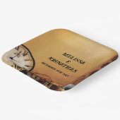 Assiettes En Carton Mariage victorien Steampunk (Angulaire)