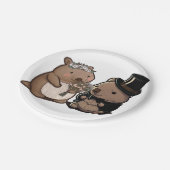 Assiettes En Carton Mariage Wombat (Angle)