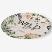 Assiettes En Carton Mariée sauvage | Réception de mariage dans la jung (Angle)