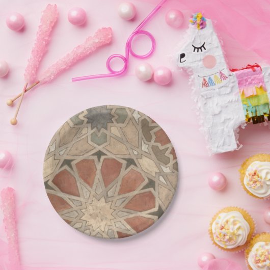 Assiettes En Carton Marrakech Design I non inscrit (Fête)