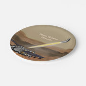 Assiettes En Carton Mars Échantillon Retour Mission Plaque papier (Angle)