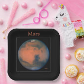 Assiettes En Carton Mars Globe par Hubble et la NASA (Fête)