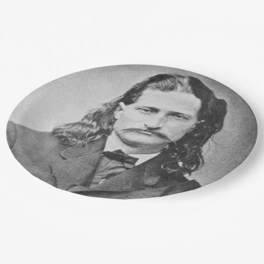 Assiettes En Carton Marshal Wild Bill Hickok Old West Gunfighter (Angle)