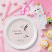 Assiettes En Carton Martini bit engagé Martini Pink Bachelorette (Fête)