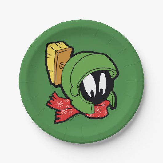 Assiettes En Carton MARVIN MARTIAN™ "Outta This World" (Devant)